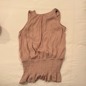 Lulu’s pink elastic waist top